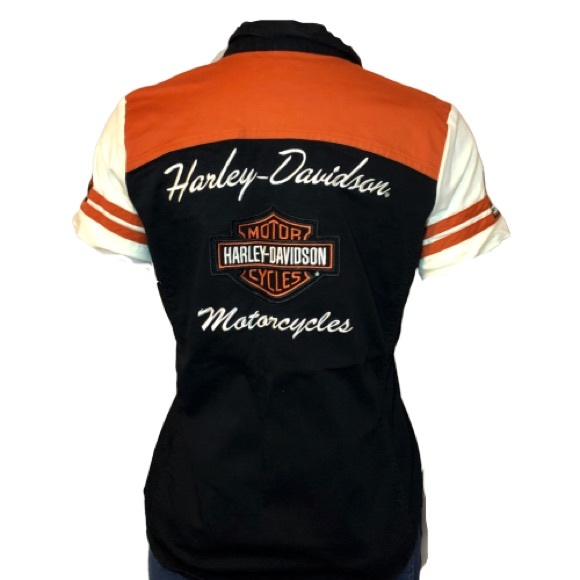 Harley Davidson Women’s Colorblock Zip-front - Picture 5 of 6